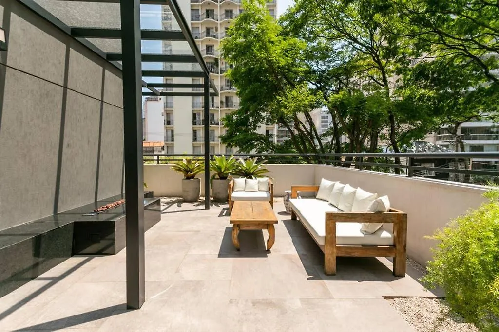 Apartmán Apartamento De 1 Dormitorio No Coracao De Pinheiros São Paulo Brazílie