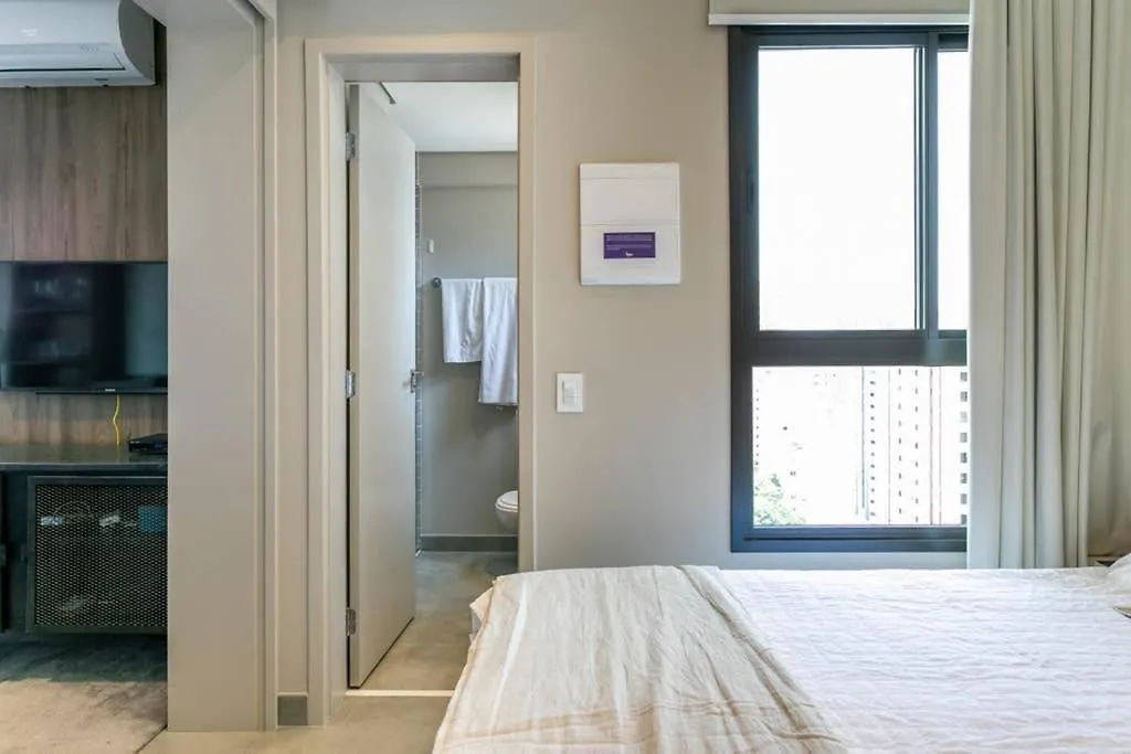 Apartamento De 1 Dormitorio No Coracao De Pinheiros São Paulo Apartmán