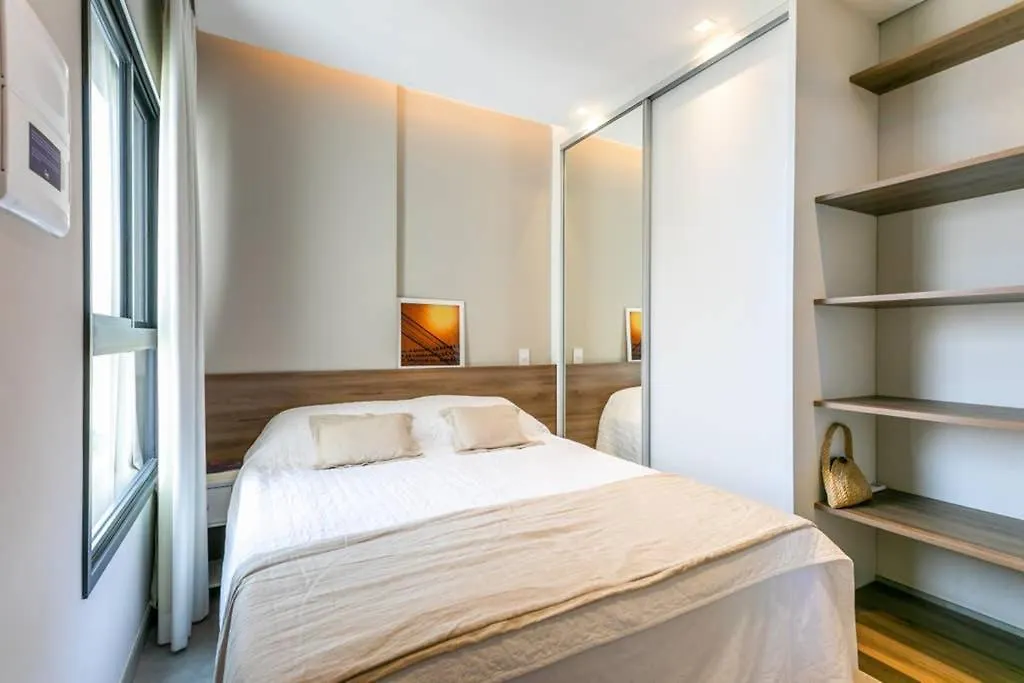 Apartmán Apartamento De 1 Dormitorio No Coracao De Pinheiros São Paulo