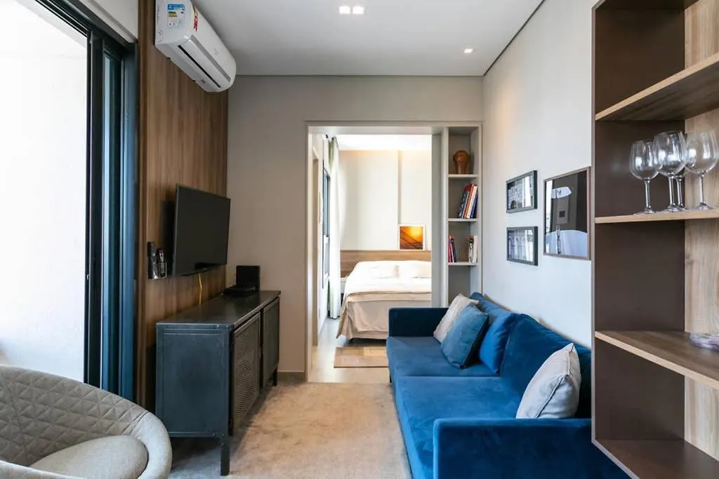 Apartamento De 1 Dormitorio No Coracao De Pinheiros Sao Paulo